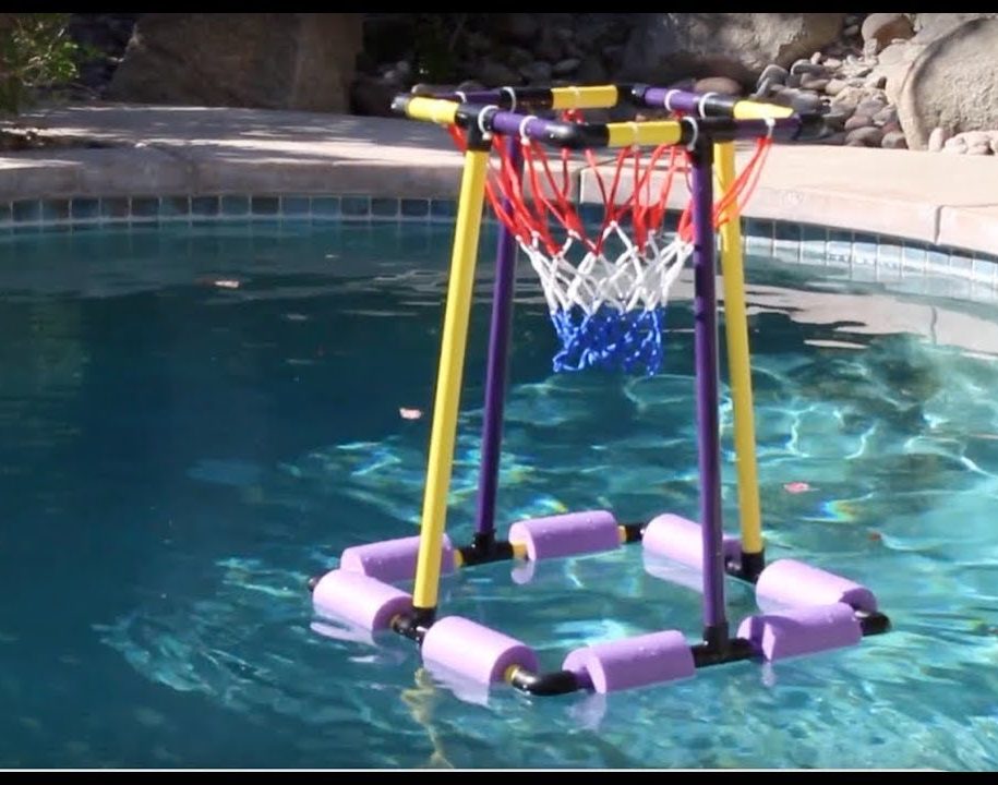 How to Dye Floating Basketball Hoops?