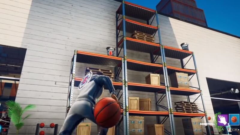Where to find all the basketball hoops in Fortnite?