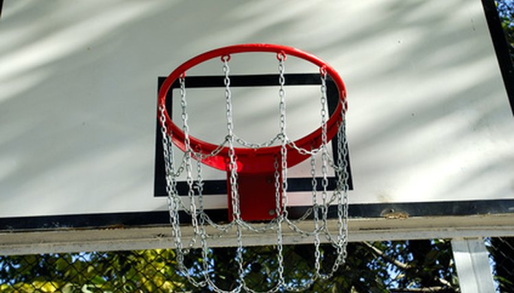 Metal Chain Basketball Net for Outdoor Hoops