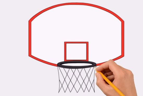 Draw a Basketball Hoop